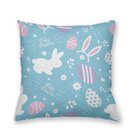 Kit 3 Almofadas Decorativas Own Feliz Páscoa E Poá Tecido Con