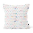 Kit 3 Almofadas Decorativas Own Love E Coração Coloridos