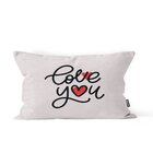 Kit 3 Almofadas Decorativas Own Love You E Folhas