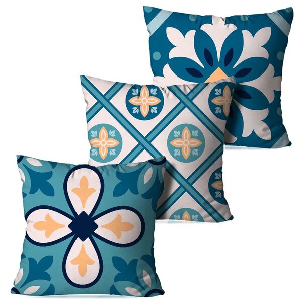 Kit 3 Almofadas Decorativas Sintra