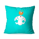 Kit 3 Almofadas Feliz Páscoa Azul