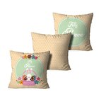 Kit 3 Almofadas Páscoa