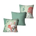 Kit 3 Almofadas Páscoa Coelho Cute