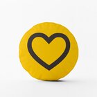 Kit 3 Almofadas Redondas I Love My Dog Único