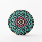 Kit 3 Almofadas Redondas Mandalas Único