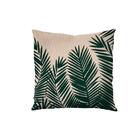 Kit 3 Almofadas Yasmin Iii Estampada Cru E Verde 0,40x0,40cm