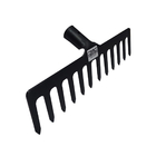 Kit 3 Ancinho De Aço 12 Dentes 33cm Sem Cabo - Volpato