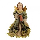 Kit 3 Anjos Natal Plus Fendi Instrumento 17cm - Magizi