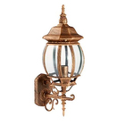 Kit 3 Arandela Colonial Vintage Ac201p-p Lille Ouro Velho