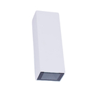 Kit 3 Arandela Duo Blindada Efeito 2 Fachos Duplo Led 5w 3000