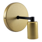 Kit 3 Arandela Retrô Industrial Dourada