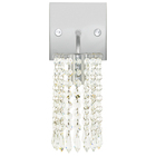 Kit 3 Arandelas De Cristal Acrilico Clearcrillic Quadrada +