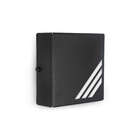 Kit 3 Arandelas Externa Slim 2 Focos M4- Preta + Led G9