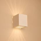 Kit 3 Arandelas Luminária Frisada Efeito Parede Externa/ Int