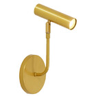 Kit 3 Arandelas Luminária Spot Articulado Leitura Dourado