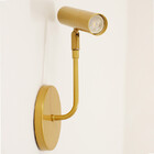 Kit 3 Arandelas Luminária Spot Articulado Leitura Dourado