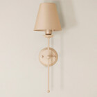 Kit 3 Arandelas Luminária Tocheiro Cúpula Metal Champagne