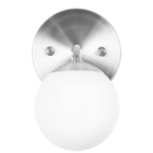 Kit 3 Arandelas Orby Bolinha Escovado