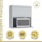 Kit 3 Armáreo De Cozinha Aéreo Marquesa Branco