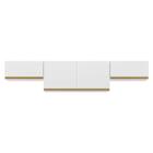 Kit 3 Armários De Cozinha Aéreos 4 Portas Veneza Multimóveis