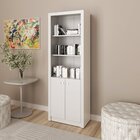 Kit 3 Armários Multiuso De Escritório Com 6 Portas Branco