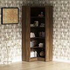 Kit 3 Armários Multiuso De Escritório Nogal