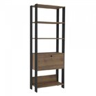 Kit 3 Armários Para Escritório Com Armário Alto E 2 Estantes