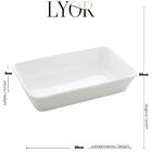 Kit 3 Assadeiras De Porcelana Branca 1,5l Refratário Lyor Ret