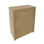 Kit 3 Balcões Me4103 Com 6 Portas E Prateleira 74,5cmx180cm A