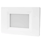 Kit 3 Balizador Eco Embutir 4x2 Led 2w Branco Frio 6500k