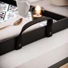 Kit 3 Bandejas Decorativas Azulejo Português Preta