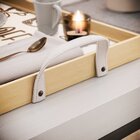 Kit 3 Bandejas Decorativas Coffe Clara