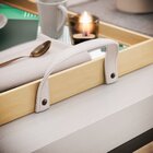 Kit 3 Bandejas Decorativas Geométrica Verde Clara