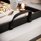 Kit 3 Bandejas Decorativas Mandala Preta