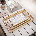 Kit 3 Bandejas Decorativas My Love Clara