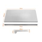 Kit 3 Bandejas Prateleiras 40x91 Para Gôndolas New Plus Com P