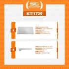 Kit 3 Bandejas Prateleiras 40x91 Para Gôndolas New Plus Sem P