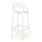 Kit 3 Banqueta Alta Allegra Com Encosto Design Cozinha/bancad