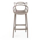 Kit 3 Banqueta Alta Allegra Com Encosto Design Cozinha/bancad