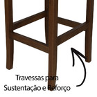 Kit 3 Banqueta Para Cozinha Americana Gourmet Off White Laris