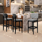 Kit 3 Banquetas Alta Bar Cozinha Sala Jantar Fixa Betta L02 P