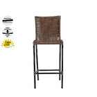 Kit 3 Banquetas Alta Diplomata Fibra Sintética Acesse Móveis