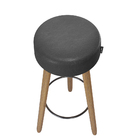 Kit 3 Banquetas Alta Estofada 70 Cm Pés Palito P/ Área Gourme