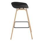 Kit 3 Banquetas Altas Bancada Cozinha Cassia Bd 76 Cm