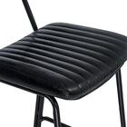 Kit 3 Banquetas Altas Estofadas Industrial Retro Boston