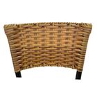 Kit 3 Banquetas Baixa Preta Para Cozinha Assento Bege Com Enc