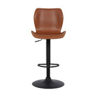 Kit 3 Banquetas Base Em Aço Giratória Naboo Com Regulagem De