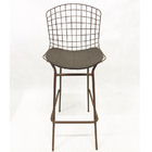 Kit 3 Banquetas Bertóia Cor Ferrugem Tubular Altura 70cm - Po