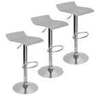 Kit 3 Banquetas Toquio Wave Enzo Belo Horizonte Giratória Com