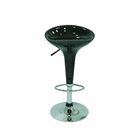 Kit 3 Banquetas Tulipa Lotus Bar Cozinha Stool Preto